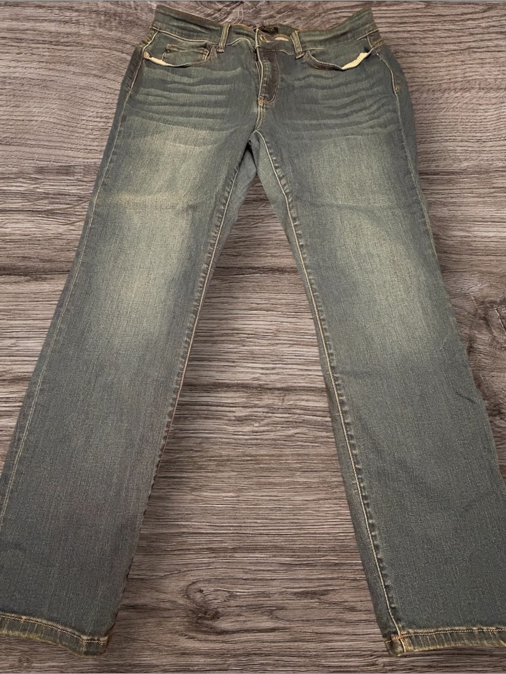 Judy Blue Straight Fit Jeans 18W Medium Wash Stretch Denim JB82356 Plus Size